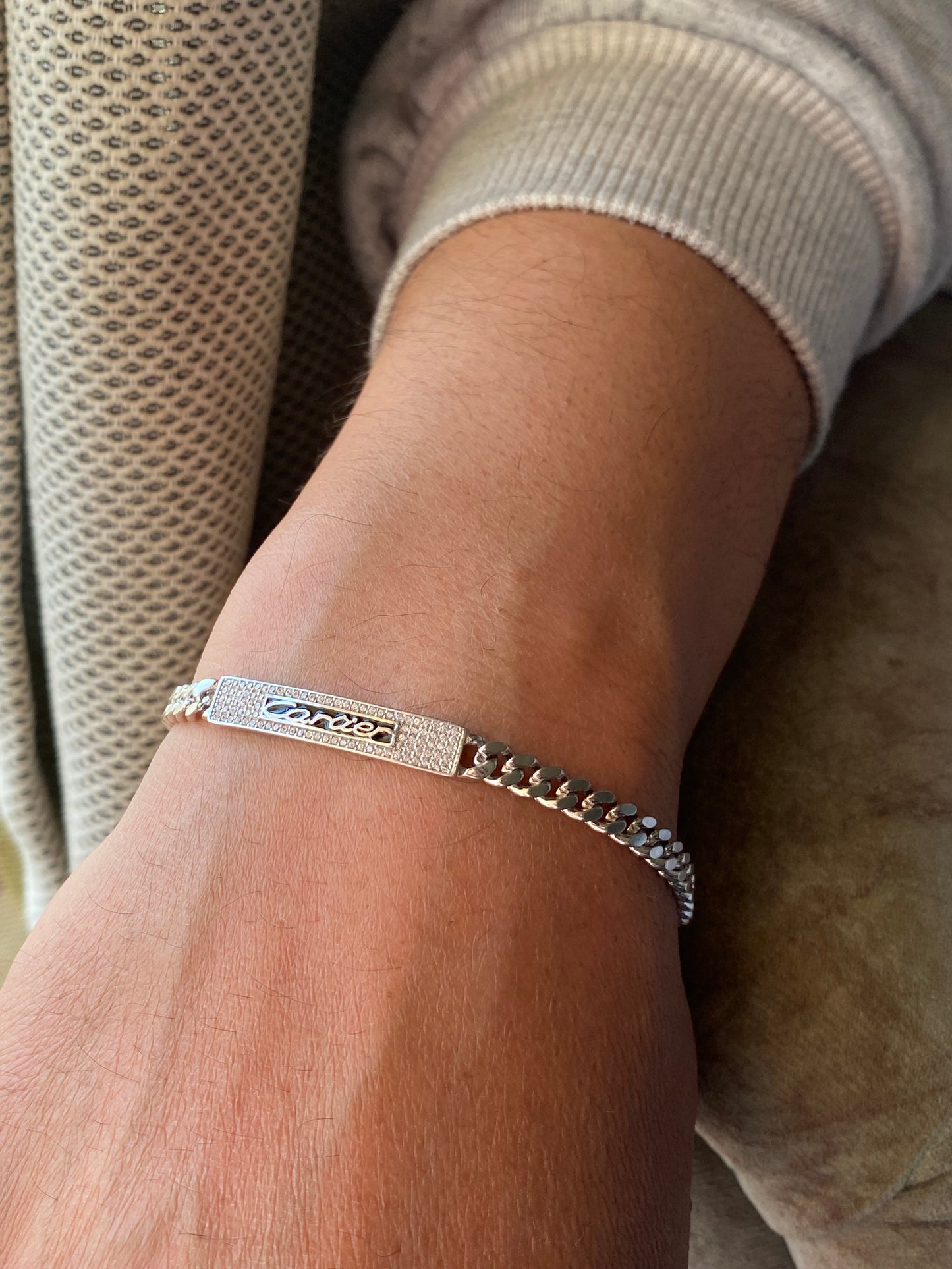 Cartier curb bracelet