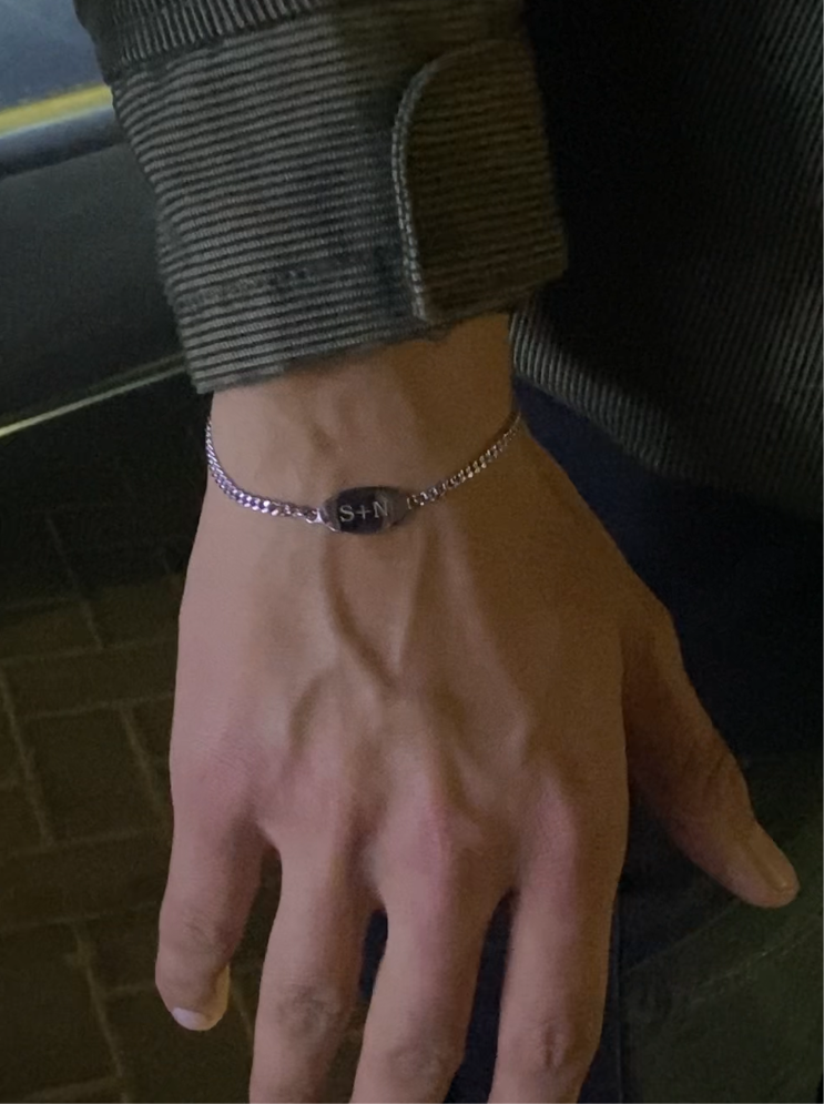 Our initial bracelet