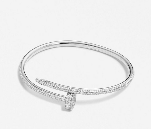 Cartier nail bracelet