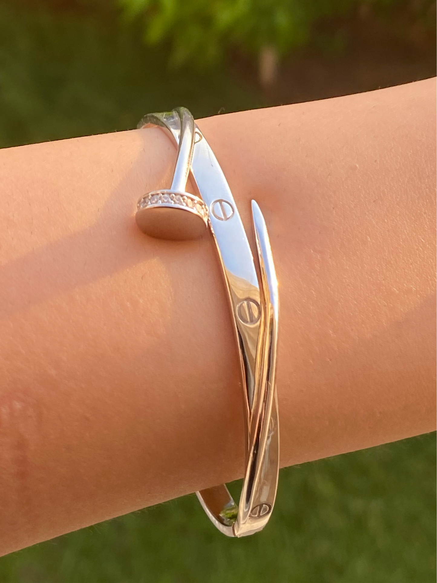 Double Cartier bracelet