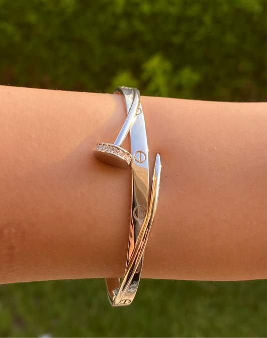 Double Cartier bracelet