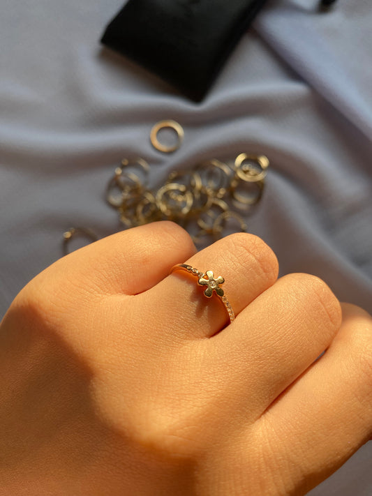 002 gold plated ring