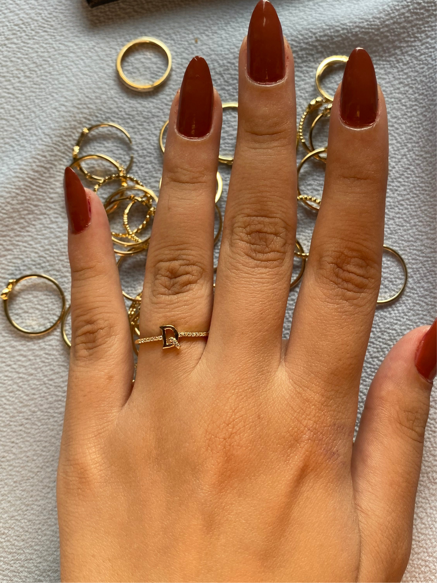 012 gold plated ring