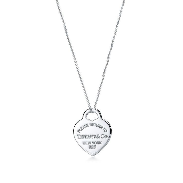 Tiffany and co heart necklace