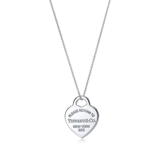 Tiffany and co heart necklace