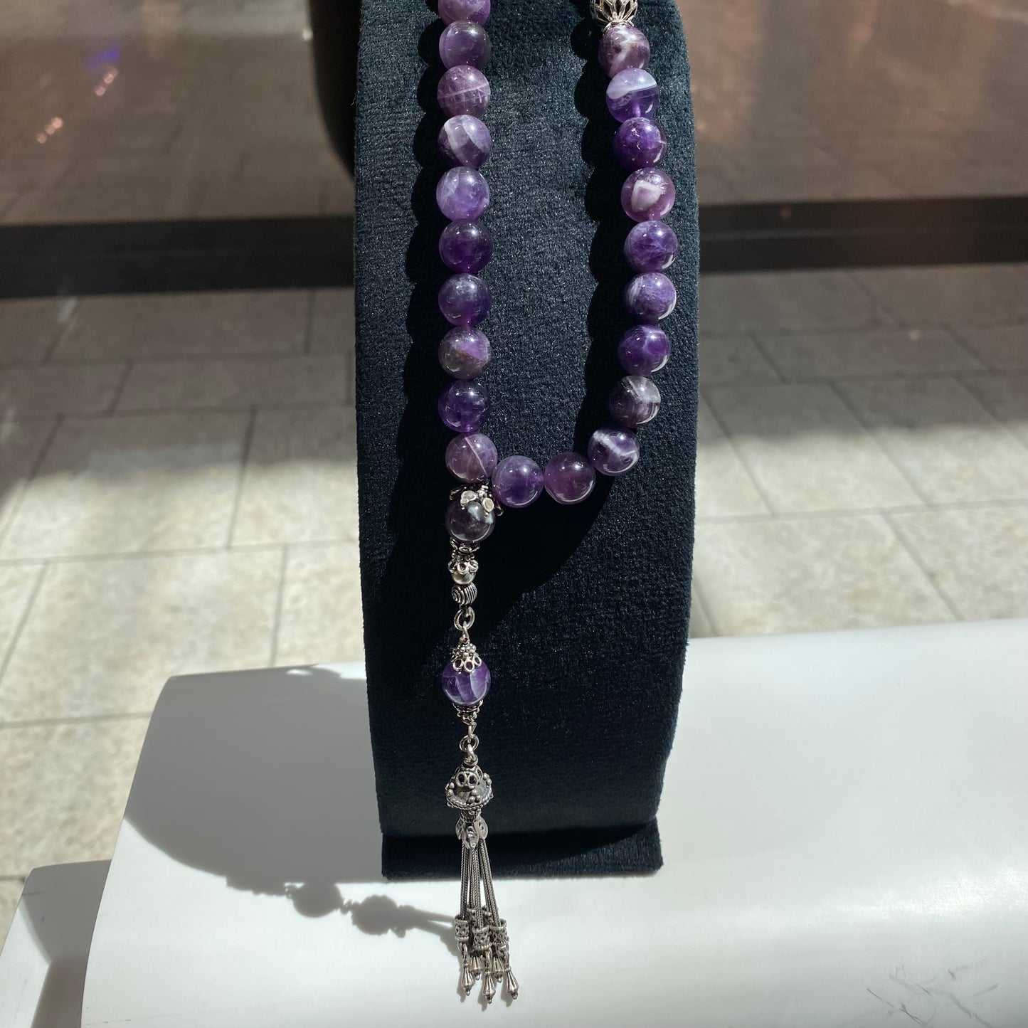 Amethyst rosary