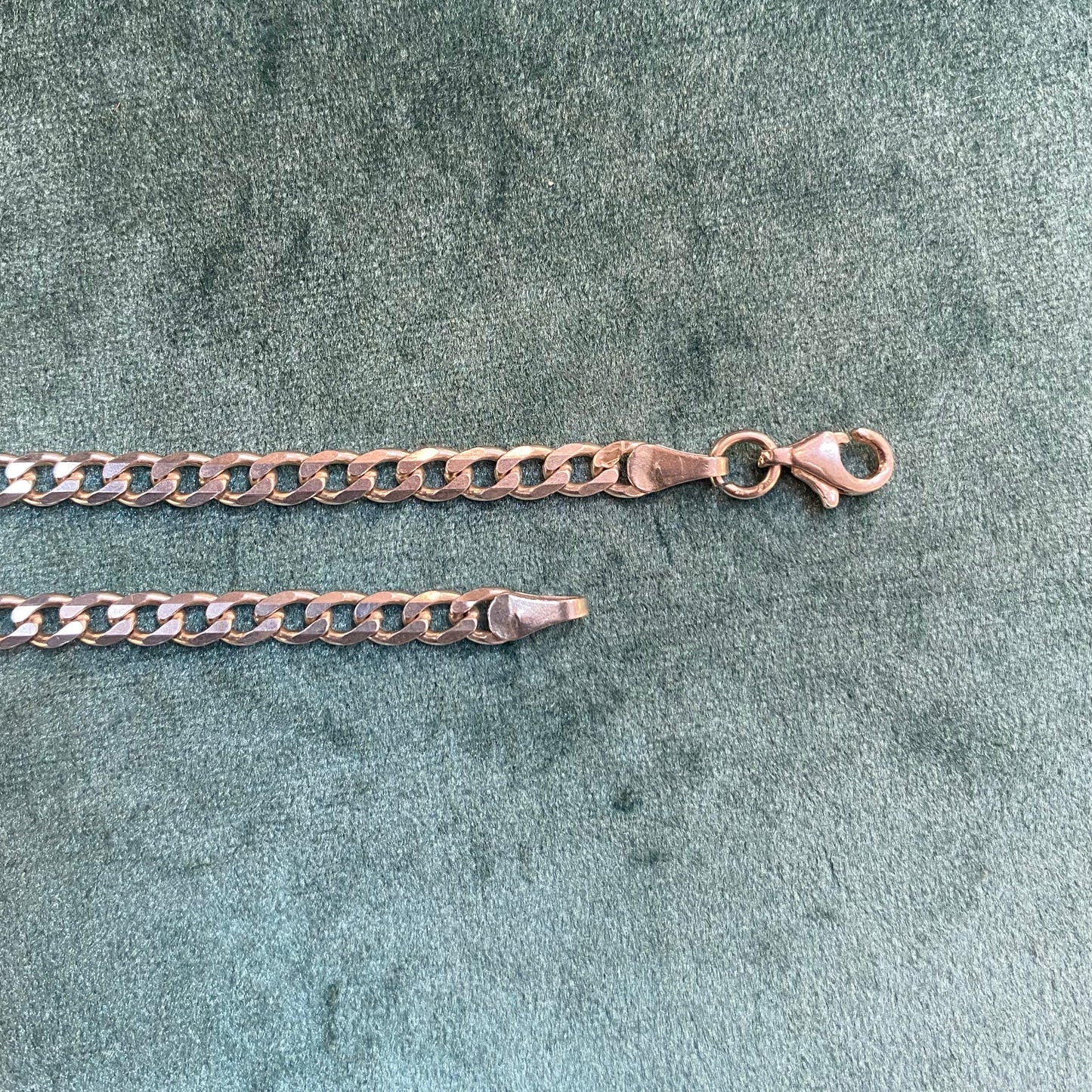 Curb men bracelet